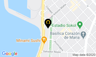 Mapa de Restaurant Pizzante en Antofagasta
