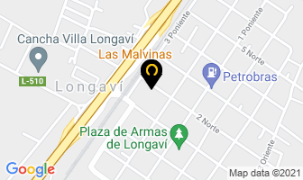 Mapa de Restaurant Y Residencial Las Malvinas en Talca