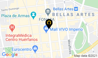 Mapa de Rimex en Santiago