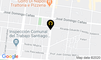 Mapa de Roller-var en Santiago