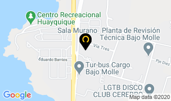 Mapa de Sala Murano en Iquique