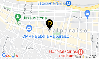 Mapa de Salvamar en Viña del Mar