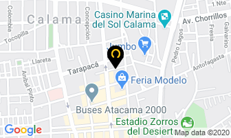 Mapa de San Lorenzo en Calama
