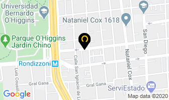 Mapa de Sealtec en Santiago