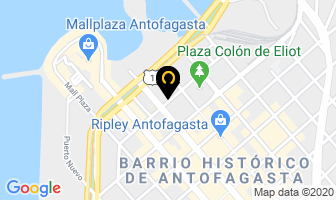Mapa de Seguros Interamericana en Antofagasta