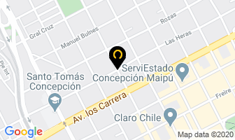 Mapa de Senaga Toyota en Concepción