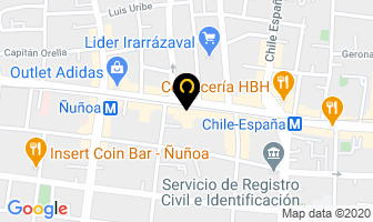 Mapa de Serviam en Santiago