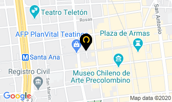 Mapa de Servicargo en Santiago
