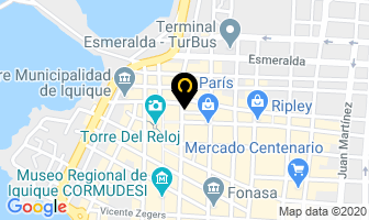 Mapa de Servicio TÉcnico Servifoto en Iquique