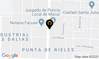 Mapa de Servicio Tecnico Gino Ceroni Santis en Santiago