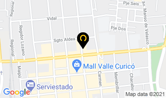 Mapa de Servicio Tecnico Reparacion Y Repuestos Mv en Curicó