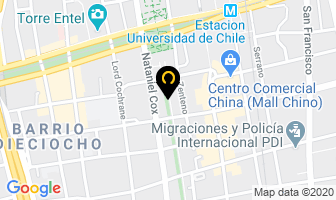 Mapa de Servicios De Auditoria Quipus Consultores en Santiago
