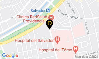 Mapa de Servicios De Diagnosticos Medicos Ltda. en Santiago