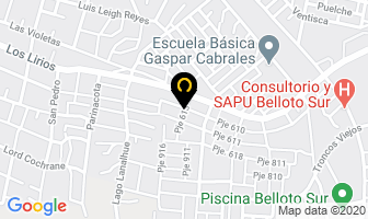 Mapa de Servicios Generales Guzzanti en Valparaíso