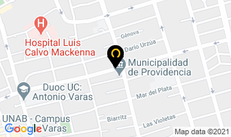 Mapa de Servicios Integrados Sintesis S.a. en Providencia