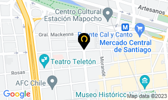 Mapa de Servitec Jj en Santiago