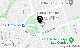 Mapa de Silva MÉndez Luis en Las Condes