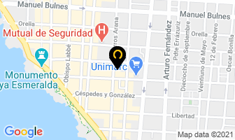 Mapa de Sky Airline en Iquique