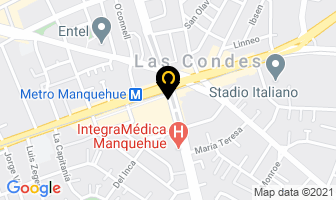 Mapa de Soft Hair en Las Condes