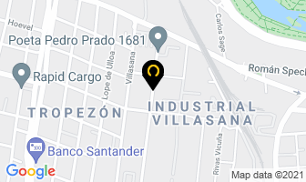 Mapa de Storage.cl en Santiago
