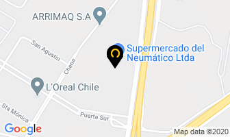 Mapa de Supermercado Del Neumatico en San Bernardo