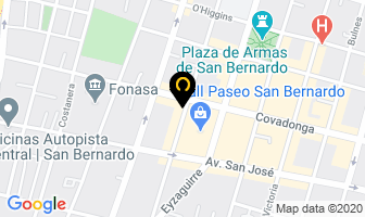 Mapa de Sushinos en San Bernardo