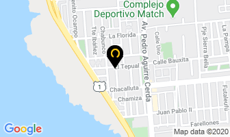 Mapa de Taller Confecciones Yolanda en Antofagasta