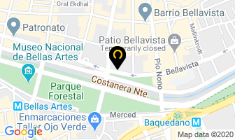 Mapa de Teatro AlcalÁ en Santiago