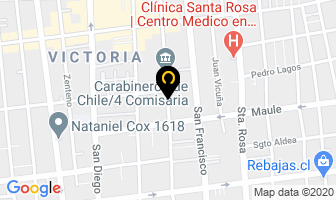 Mapa de Tecnic Sauna en Santiago