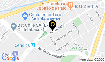 Mapa de Tecnoturbos en Santiago