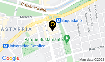 Mapa de Teknoas Ascensores en Providencia