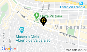 Mapa de Telectra Electronica Ltda. en Valparaíso