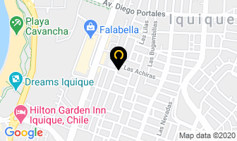 Mapa de Temazcal Spa en Iquique