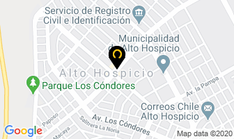 Mapa de Terminal Agro Hospicio en Alto Hospicio