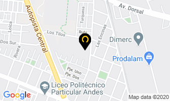 Mapa de Textiles Panter S.a. en Santiago