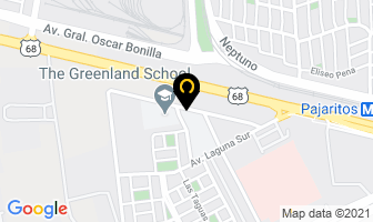 Mapa de The Greenland School en Santiago