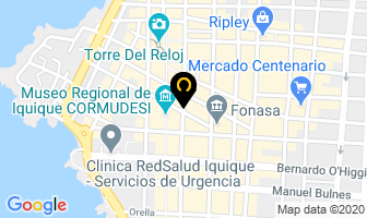 Mapa de Thrifty Car Rental en Iquique