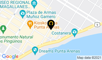 Mapa de “ Too Much Japanese ” en Punta Arenas