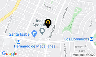 Mapa de Topper en Las Condes