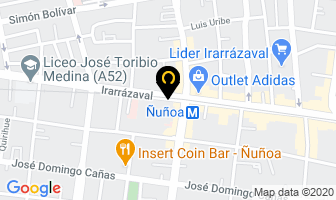Mapa de TostadurÍa El ManÍ en Ñuñoa