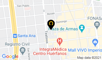 Mapa de Trans World International en Santiago