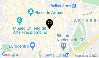 Mapa de Transbank S.a. en Santiago