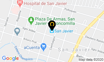 Mapa de Transportes El Mimbral Ltda en Talca