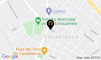 Mapa de Transportes Transelva S.a. en Casablanca