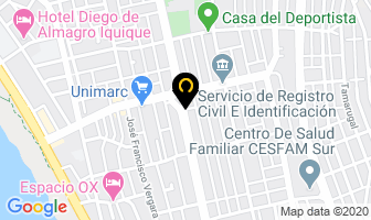 Mapa de Truly Nolen S.a. en Iquique