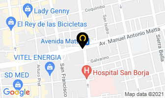 Mapa de Tu Rincon en Santiago