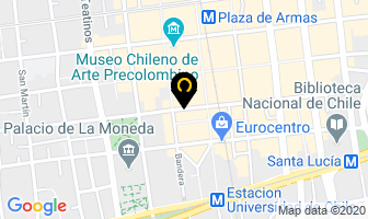 Mapa de Turismo Costa Brava en Santiago