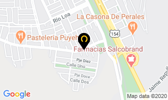 Mapa de Twister Del Valle en Talcahuano