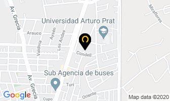 Mapa de Universal Ltda en Calama