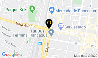 Mapa de Universal Repuestos en Rancagua